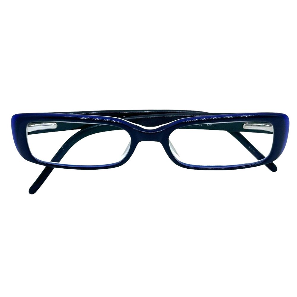 Lacoste L2612 424 Blue White Unisex Rectangular Eyeglasses Frame | MSRP $ 162